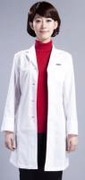レディース白衣　女子シングルコート　長袖 2528PH-1     FOLK