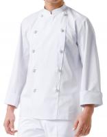 コックコート　長袖 　厨房用白衣　AS-7300　男女兼用