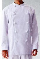 arbeチトセ　長袖コックコート 　厨房用白衣 AS-110　男女兼用