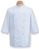 厨房用白衣　メンズ  コックコート　七分袖KC-426